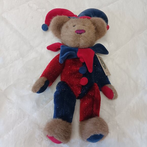 Vintage BOYDS BEARS The Court Jester Mr. McFarkle with tags - Picture 3 of 15
